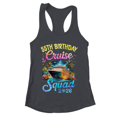 55th Birthday Cruise Squad 2026 Cruising Party Vacation Shirt & Tank Top | teecentury