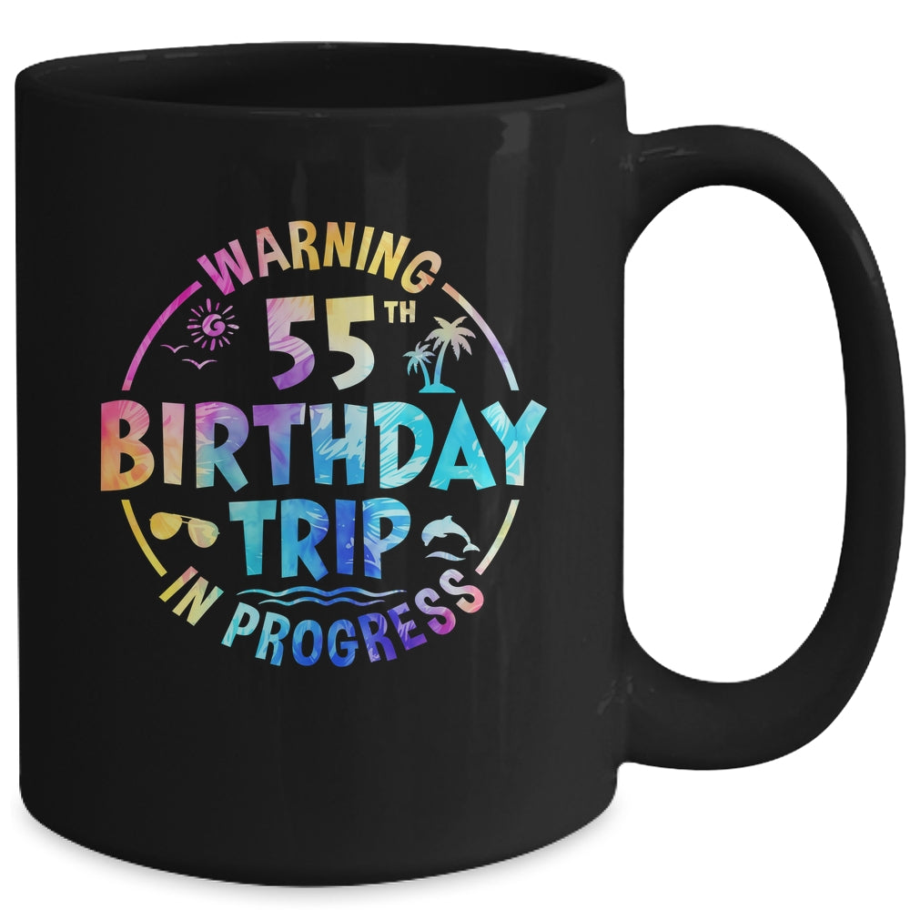 55th Birthday Trip Men Women Family 55 Years Old Birthday Mug | teecentury