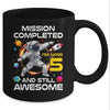 5th Birthday Astronaut 5 Years Old Outer Space Birthday Mug | teecentury