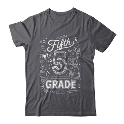 5th Grade For Boys Back To School First Day Fifth Grade Shirt & Hoodie | teecentury