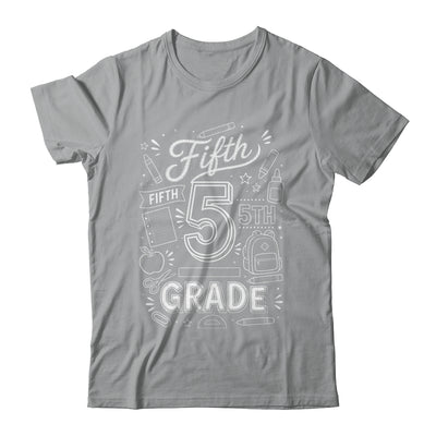 5th Grade For Boys Back To School First Day Fifth Grade Shirt & Hoodie | teecentury