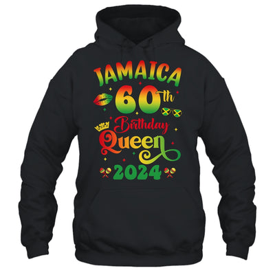 60Th Birthday Queen Jamaica Girl Matching Party 2024 Shirt & Hoodie | teecentury