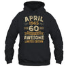 60 Years Awesome Vintage April 1965 60th Birthday Shirt & Hoodie | teecentury