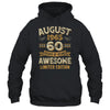 60 Years Awesome Vintage August 1965 60th Birthday Shirt & Hoodie | teecentury