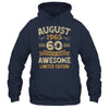 60 Years Awesome Vintage August 1965 60th Birthday Shirt & Hoodie | teecentury