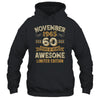 60 Years Awesome Vintage November 1965 60th Birthday Shirt & Hoodie | teecentury