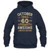 60 Years Awesome Vintage October 1965 60th Birthday Shirt & Hoodie | teecentury