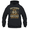 60 Years Awesome Vintage September 1964 60th Birthday Shirt & Hoodie | teecentury