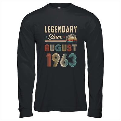 60 Years Old Legendary Since August 1963 60th Birthday Shirt & Hoodie | teecentury