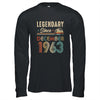 60 Years Old Legendary Since December 1963 60th Birthday Shirt & Hoodie | teecentury