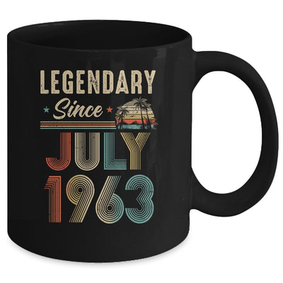 60 Years Old Legendary Since July 1963 60th Birthday Mug | teecentury