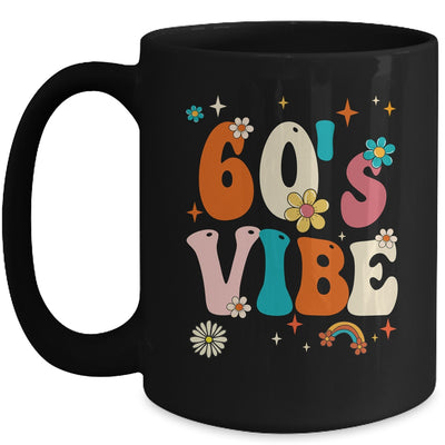 60's Vibe Costume 60s Party Outfit Groovy Hippie Peace Retro Mug | teecentury