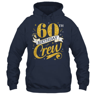 60th Birthday Crew 60th Bday Party Squad Friends Crown Funny Shirt & Tank Top | teecentury