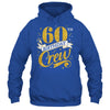 60th Birthday Crew 60th Bday Party Squad Friends Crown Funny Shirt & Tank Top | teecentury