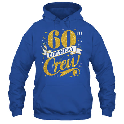 60th Birthday Crew 60th Bday Party Squad Friends Crown Funny Shirt & Tank Top | teecentury