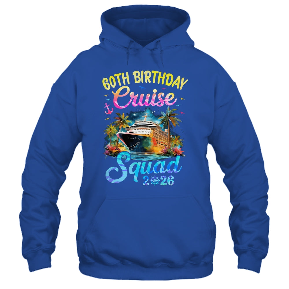60th Birthday Cruise Squad 2026 Cruising Party Vacation Shirt & Tank Top | teecentury