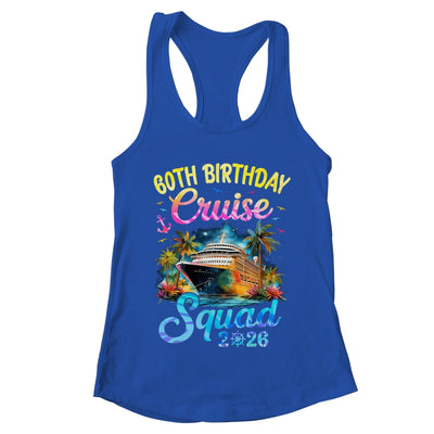 60th Birthday Cruise Squad 2026 Cruising Party Vacation Shirt & Tank Top | teecentury