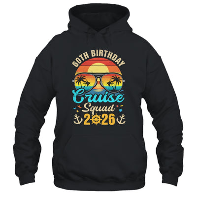 60th Birthday Cruise Squad 2026 Matching Party Vacation Shirt & Tank Top | teecentury