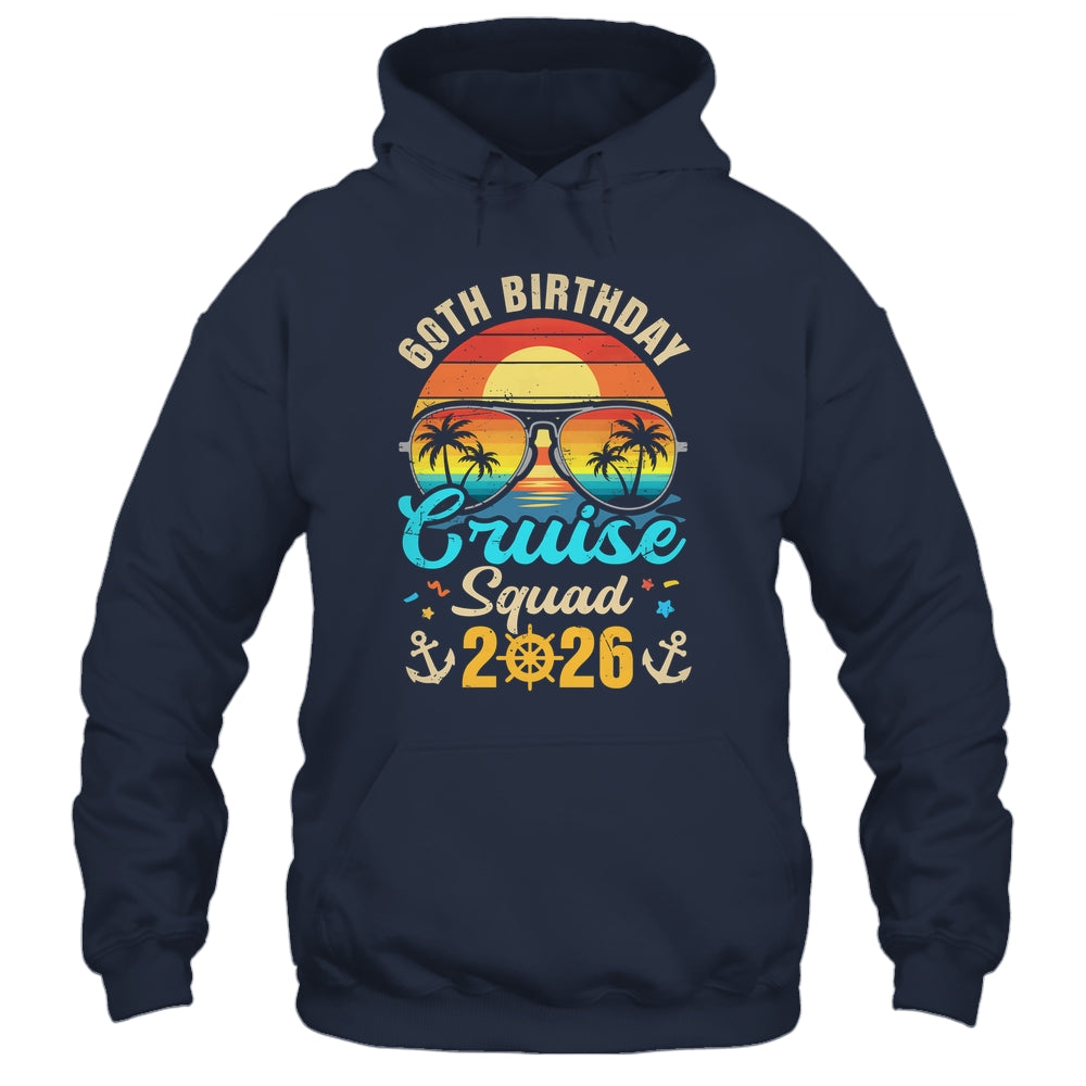 60th Birthday Cruise Squad 2026 Matching Party Vacation Shirt & Tank Top | teecentury