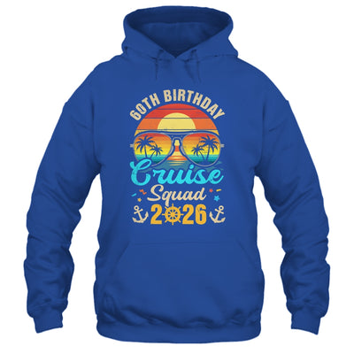60th Birthday Cruise Squad 2026 Matching Party Vacation Shirt & Tank Top | teecentury