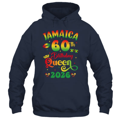 60th Birthday Queen Jamaica Girl Matching Party 2026 Shirt & Tank Top | teecentury