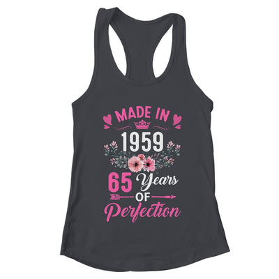 65 Birthday Decorations Women Female 65th 1959 Birthday Shirt & Tank Top | teecentury