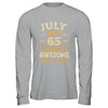 65 Years Awesome Vintage July 1960 65th Birthday Shirt & Hoodie | teecentury