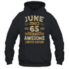 65 Years Awesome Vintage June 1960 65th Birthday Shirt & Hoodie | teecentury