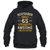 65 Years Awesome Vintage November 1960 65th Birthday Shirt & Hoodie | teecentury