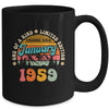 65 Years Old Awesome Since January 1959 65th Birthday Groovy Mug | teecentury