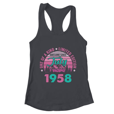 65 Years Old Awesome Since July 1958 65th Birthday Women Shirt & Tank Top | teecentury