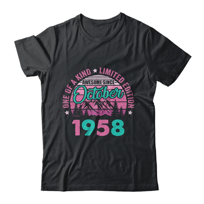 65 Years Old Awesome Since October 1958 65th Birthday Women Shirt & Tank Top | teecentury