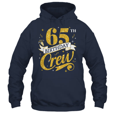 65th Birthday Crew 65th Bday Party Squad Friends Crown Funny Shirt & Tank Top | teecentury