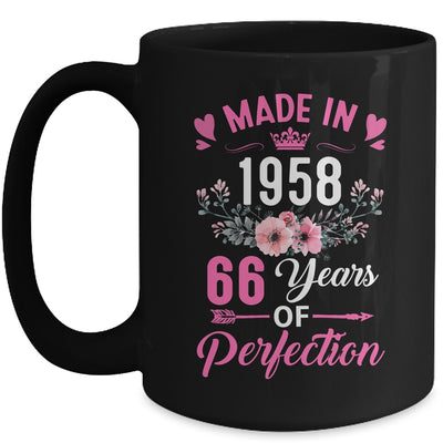 66 Birthday Decorations Women Female 66th 1958 Birthday Mug | teecentury