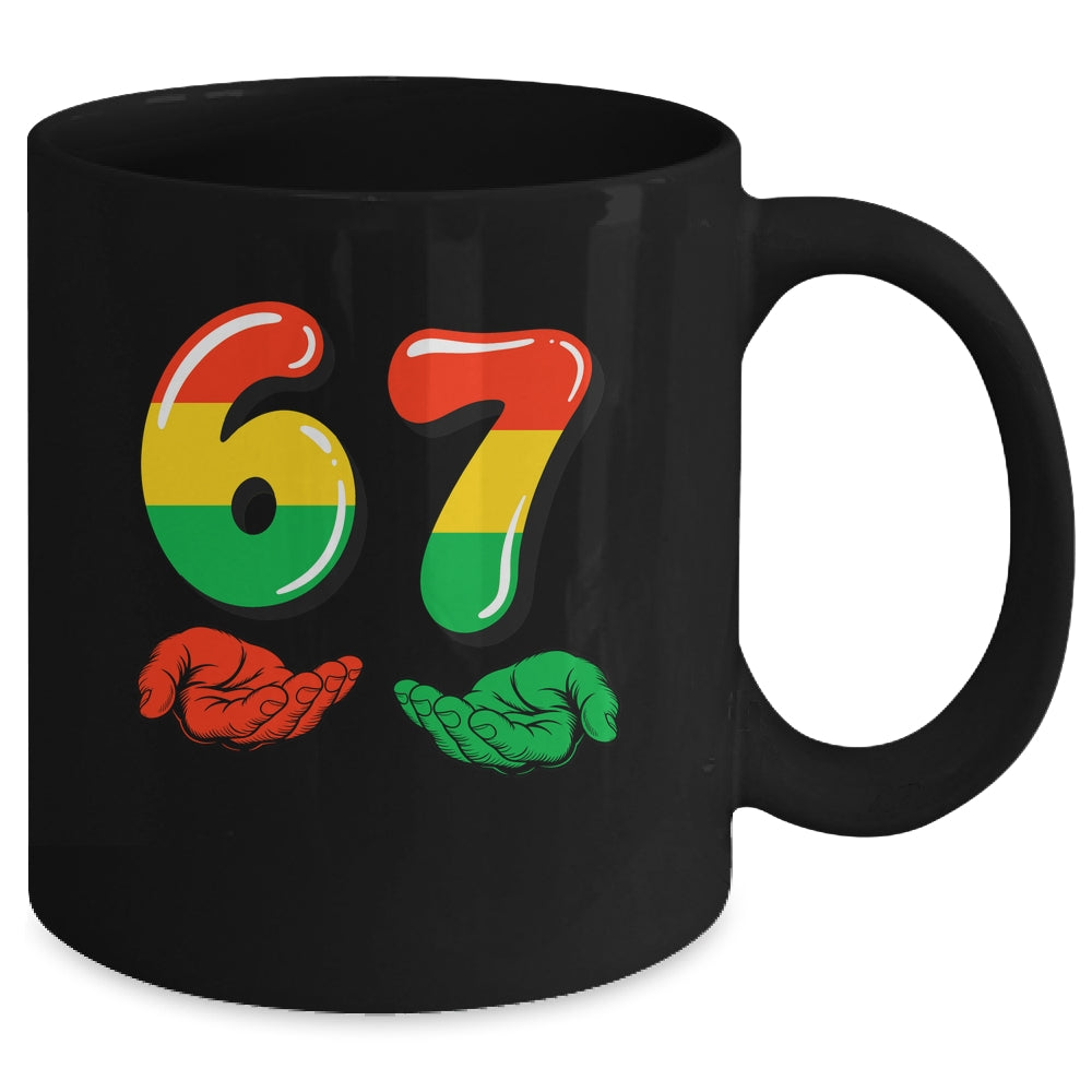 67 Black History Month Funny Six Seven Meme Bruh African Mug | teecentury