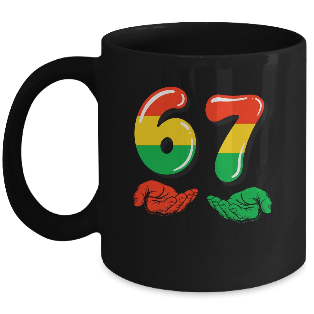 67 Black History Month Funny Six Seven Meme Bruh African Mug | teecentury