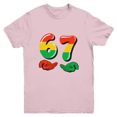 67 Black History Month Funny Six Seven Meme Bruh African Youth Shirt | teecentury