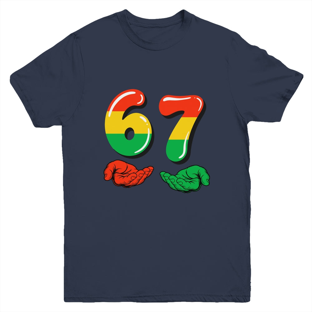67 Black History Month Funny Six Seven Meme Bruh African Youth Shirt | teecentury
