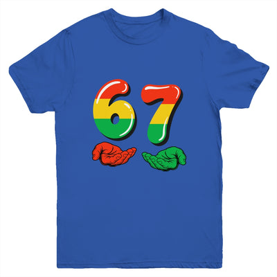 67 Black History Month Funny Six Seven Meme Bruh African Youth Shirt | teecentury