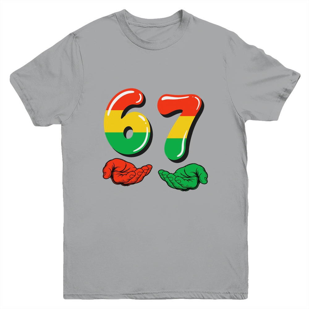 67 Black History Month Funny Six Seven Meme Bruh African Youth Shirt | teecentury