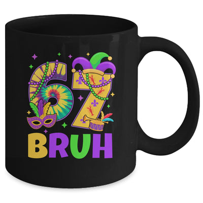 67 Bruh Mardi Gras Funny Carnival Six Seven 67 Meme Boy Mug | teecentury