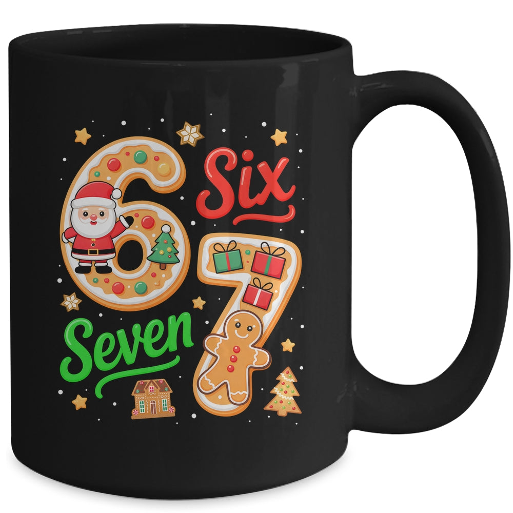 67 Christmas Meme Saying 6 7 Six Seven Meme Costume Xmas Mug | teecentury