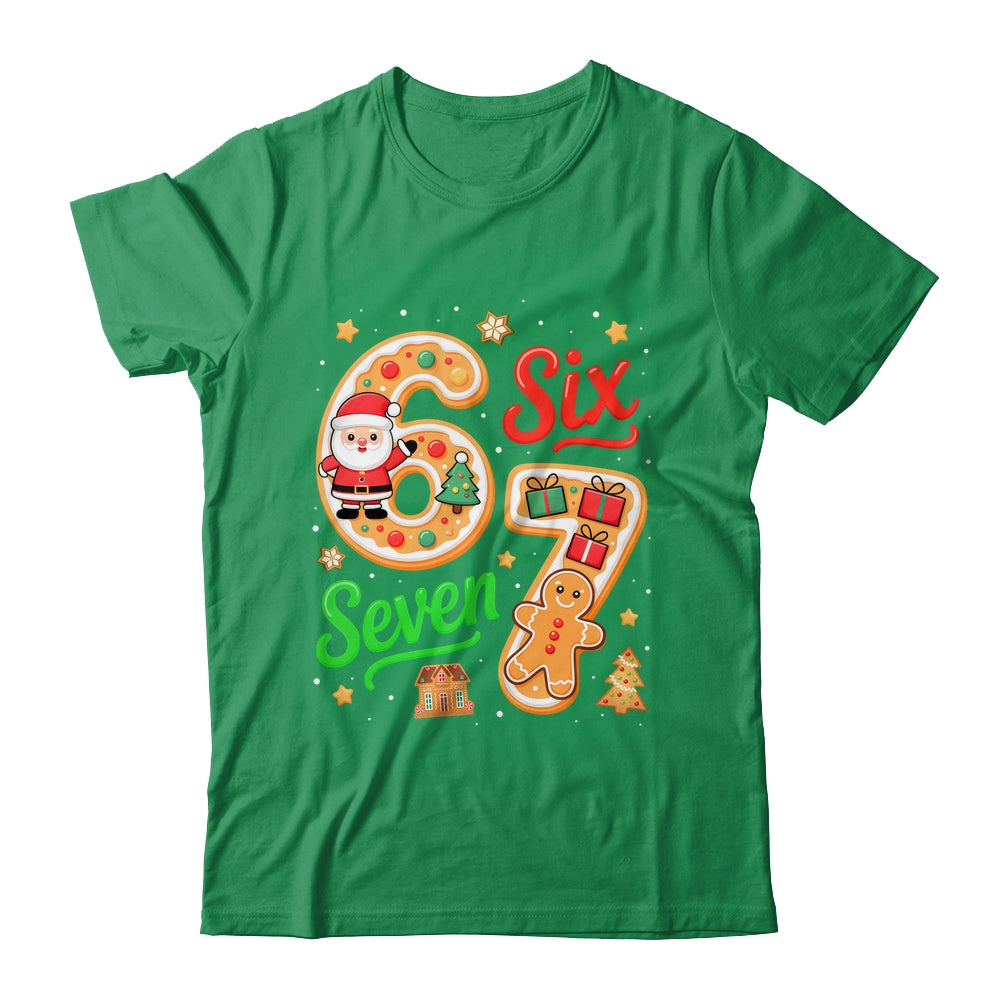 67 Christmas Meme Saying 6 7 Six Seven Meme Costume Xmas Shirt & Sweatshirt | teecentury