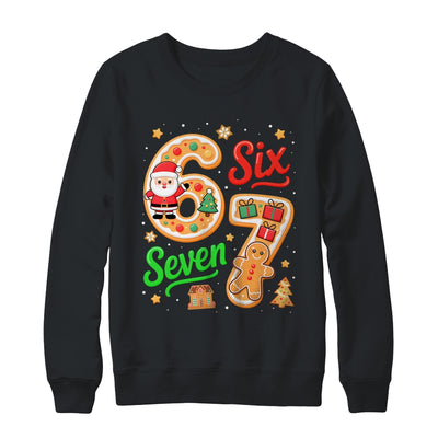 67 Christmas Meme Saying 6 7 Six Seven Meme Costume Xmas Shirt & Sweatshirt | teecentury