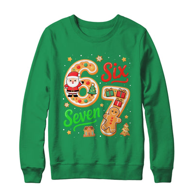 67 Christmas Meme Saying 6 7 Six Seven Meme Costume Xmas Shirt & Sweatshirt | teecentury