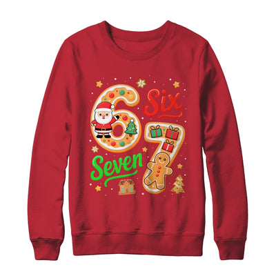67 Christmas Meme Saying 6 7 Six Seven Meme Costume Xmas Shirt & Sweatshirt | teecentury