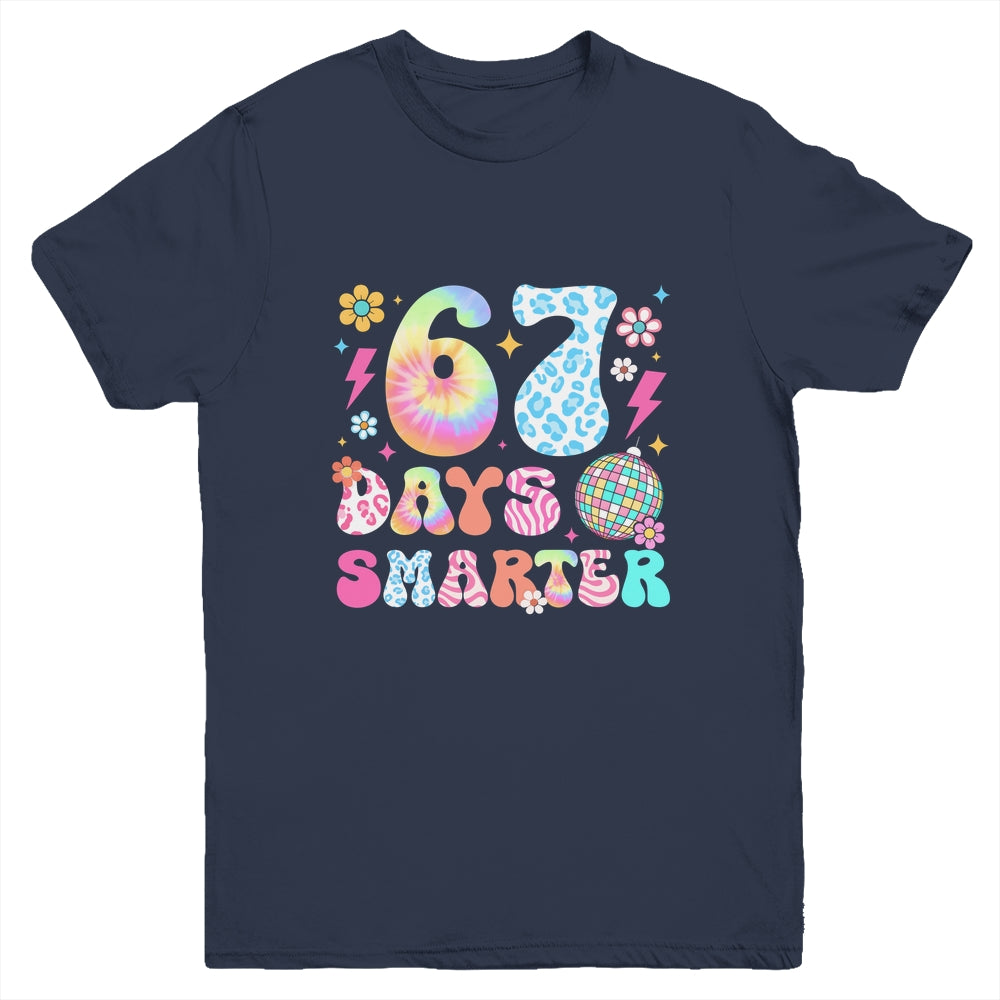 67 Days Smarter Six Seven Meme 67 Days School Teacher Girl Youth Shirt | teecentury