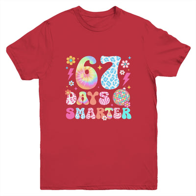 67 Days Smarter Six Seven Meme 67 Days School Teacher Girl Youth Shirt | teecentury