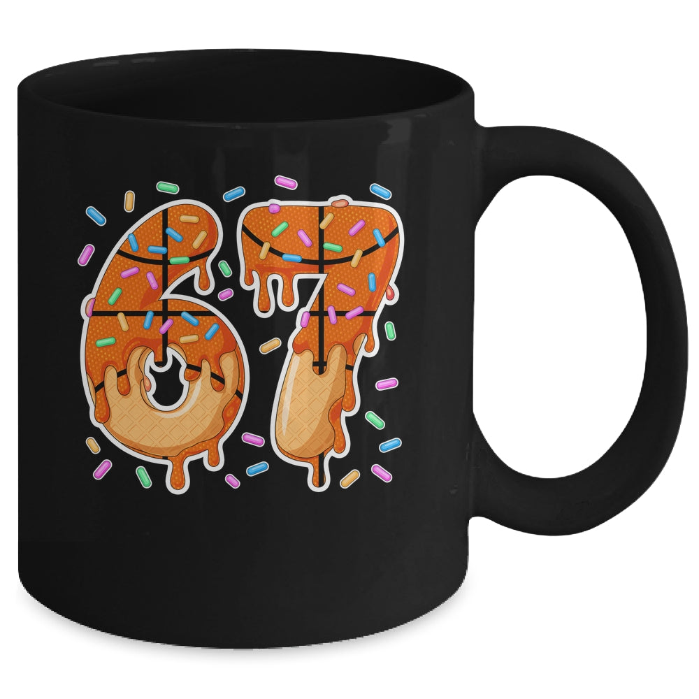 67 Ice Cream Drip Basketball Teens Boys Slang Six Seven Meme Mug | teecentury