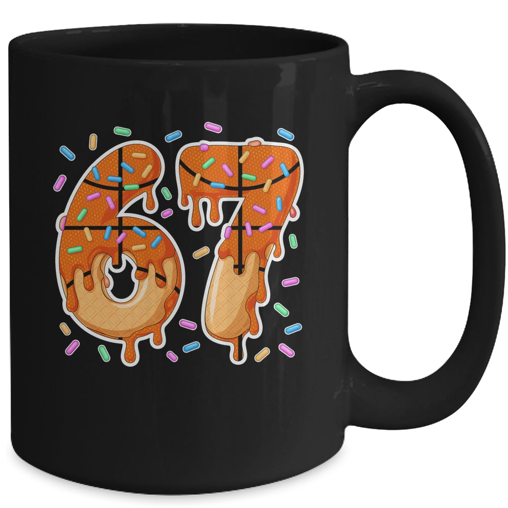 67 Ice Cream Drip Basketball Teens Boys Slang Six Seven Meme Mug | teecentury